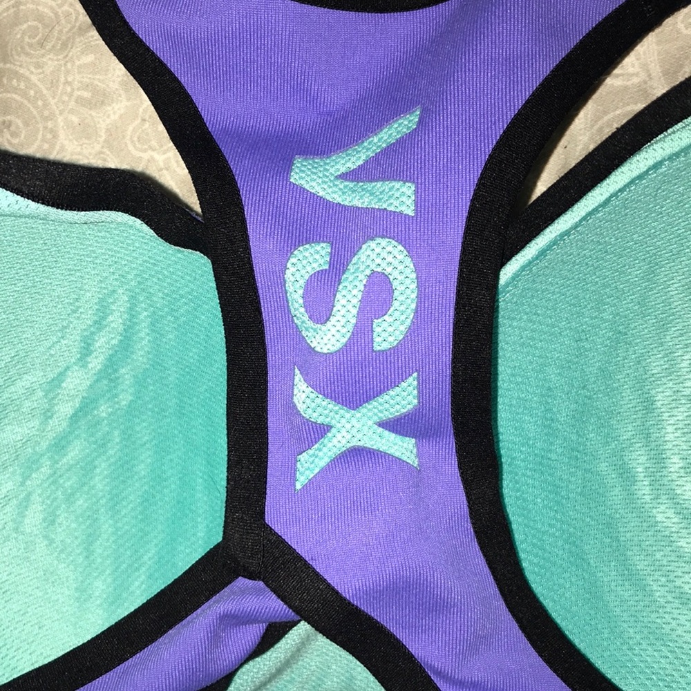 NWOT VSX Multi-color “Knockout” Sports Bra - Picture 4 of 5